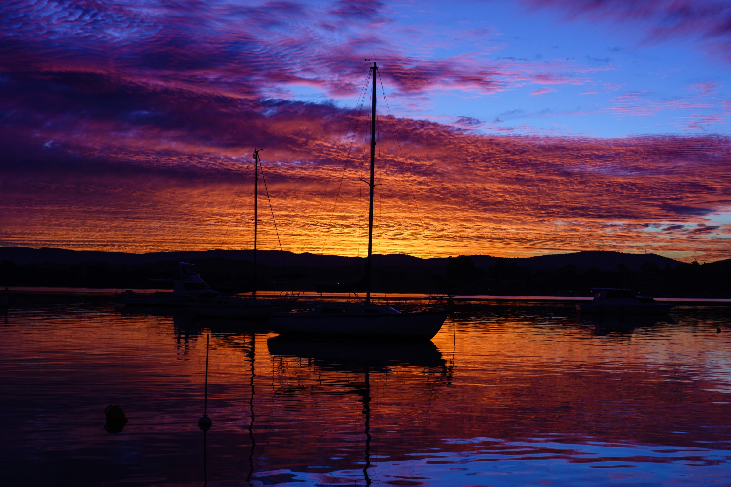 Lake Macquarie sunset